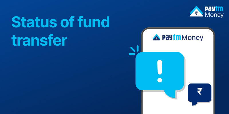 Status of fund transfer