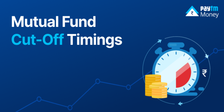 mutual fund cut off timings